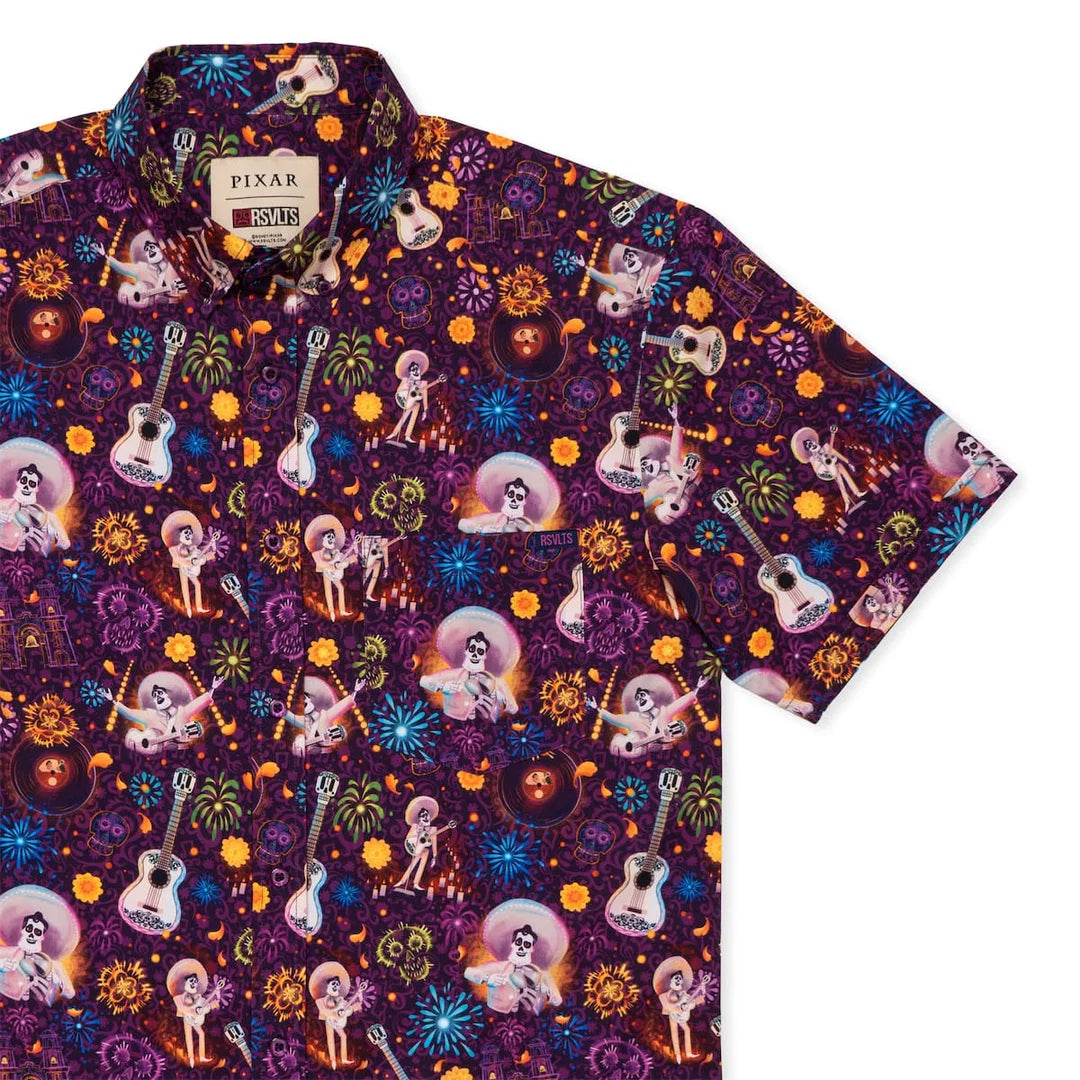 RSVLTS Disney Pixar Coco "Remember Me" - KUNUFLEX Short Sleeve Shirt