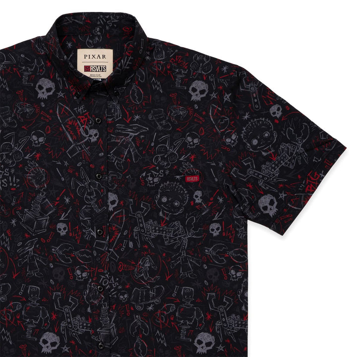 RSVLTS Disney Pixar Toy Story "Sid's Schematics" - KUNUFLEX Short Sleeve Shirt