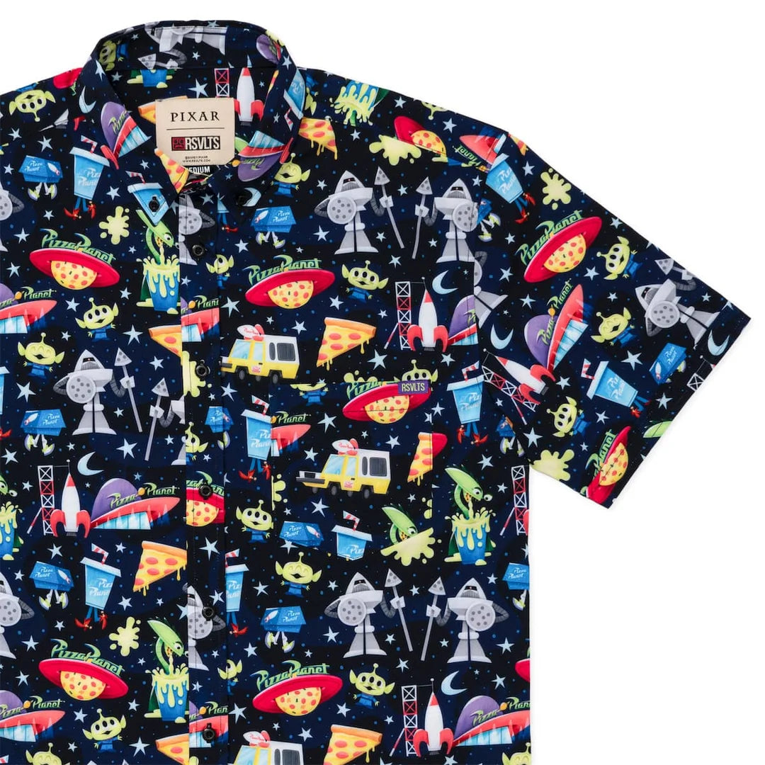 RSVLTS Disney Pixar Toy Story "What a Spaceport!" - KUNUFLEX Short Sleeve Shirt