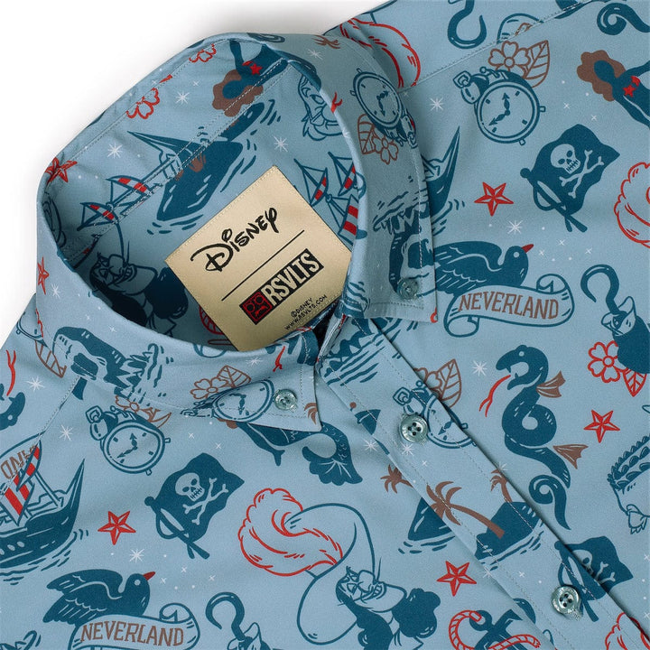 RSVLTS Disney Peter Pan "Hook'd It" - KUNUFLEX Short Sleeve Shirt