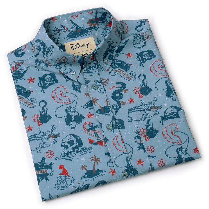 RSVLTS Disney Peter Pan "Hook'd It" - KUNUFLEX Short Sleeve Shirt