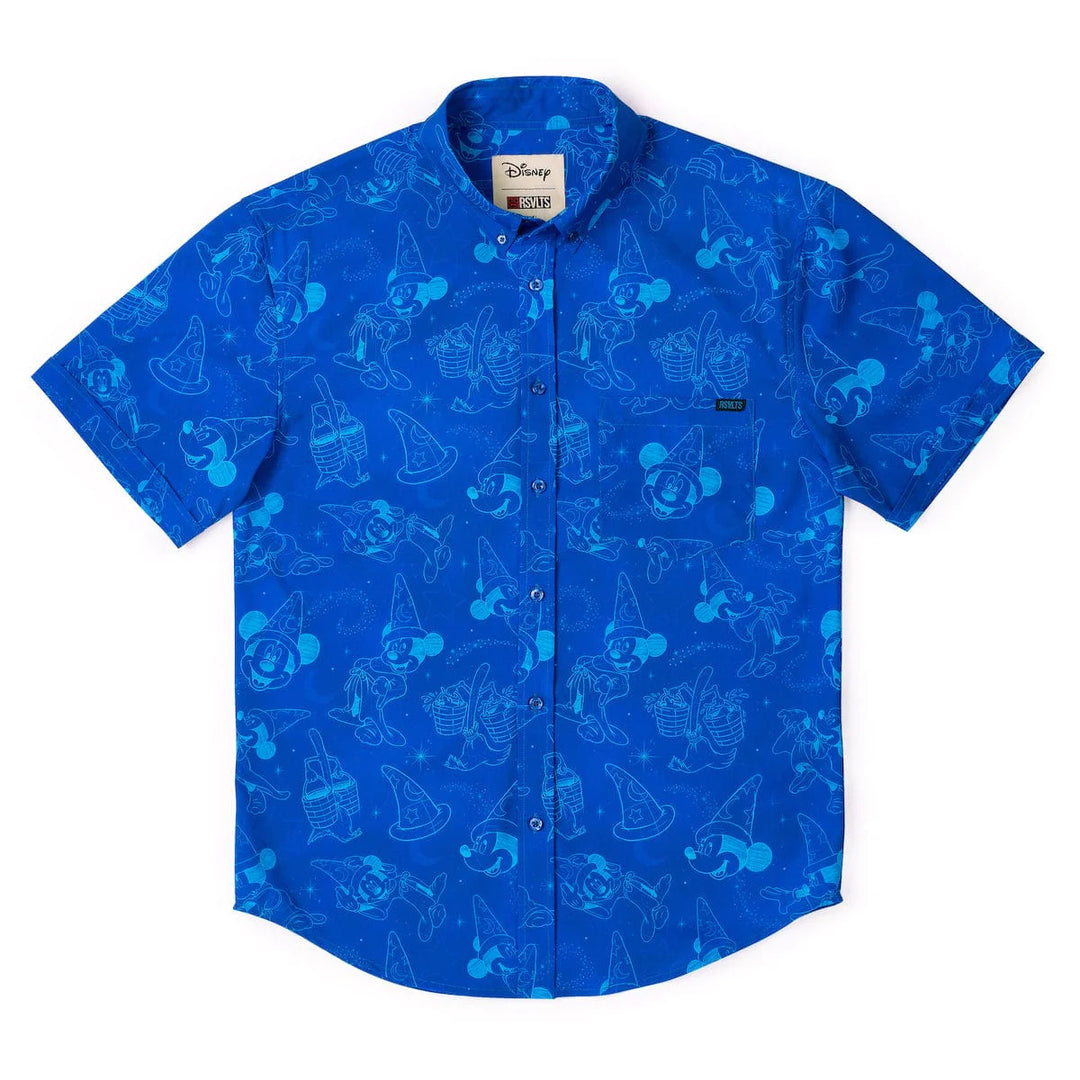 RSVLTS Disney Fantasia "Sketches in the Stars" - KUNUFLEX Short Sleeve Shirt