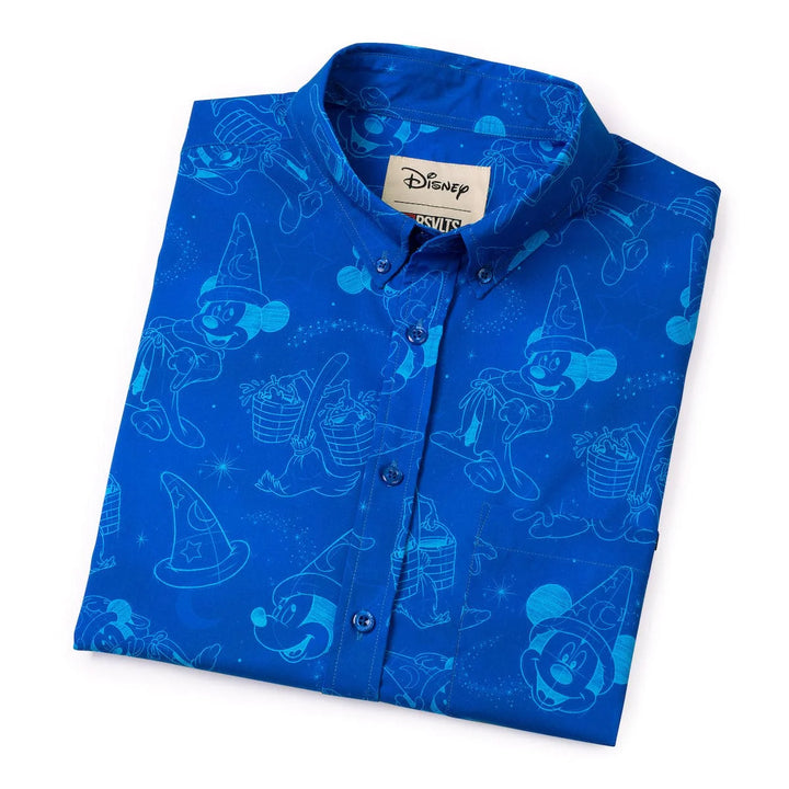 RSVLTS Disney Fantasia "Sketches in the Stars" - KUNUFLEX Short Sleeve Shirt