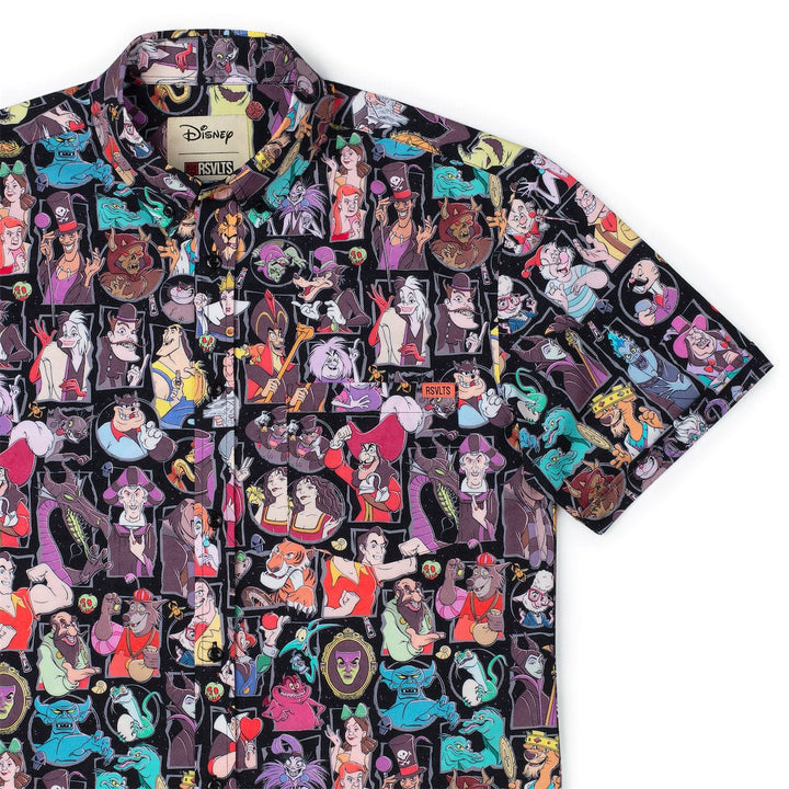 RSVLTS Disney Villains "Happily Never After" - KUNUFLEX Short Sleeve Shirt