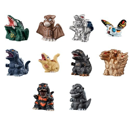 Godzilla Figure Collection Box Bandai Godzilla SofviDoll Blind Box Mini-Figure – Grotto Treasures