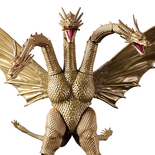 Bandai Godzilla Rampage King Ghidorah 1991 6" Action Figure