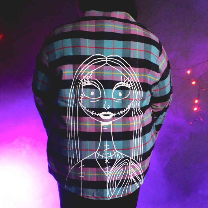 Cakeworthy Disney The Nightmare Before Christmas Sally Flannel Shirt