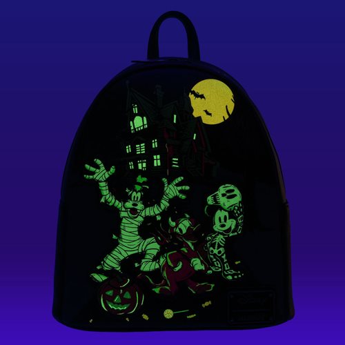 Disney 100 Trick or Treaters Glow in the Dark Mini Backpack