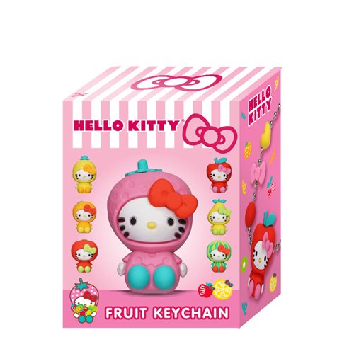 Hello Kitty Fruit 3D Foam Bag Clip