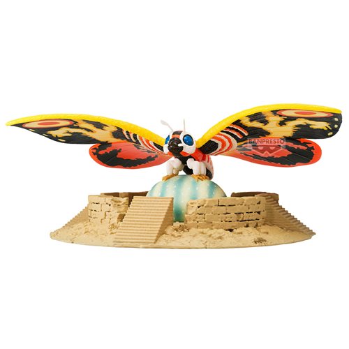 Banpresto Rebirth of Mothra (1996) Toho Monster Series Art Vignette Statue