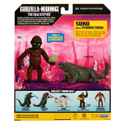 Godzilla x Kong: The New Empire Suko W/Titanus Doug 6" Action Figure