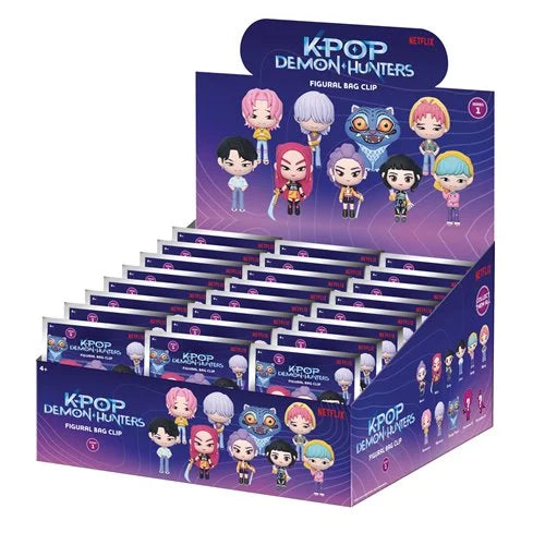 KPop Demon Hunters Series 1 3D Foam Bag Clip