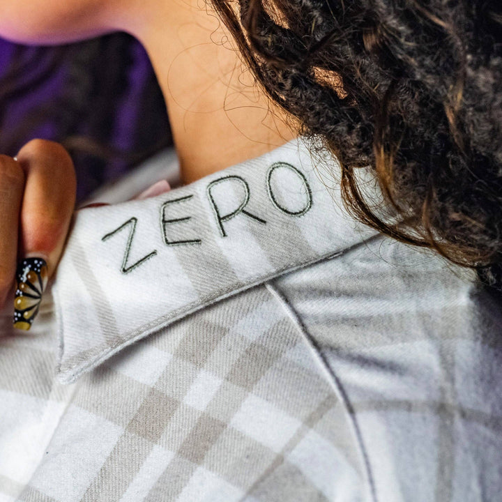 Cakeworthy Disney The Nightmare Before Christmas Zero Glow in the Dark Flannel Shirt