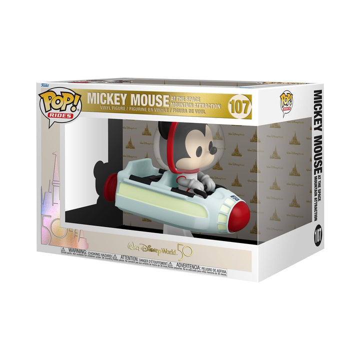 Funko Walt Disney World 50th Anniversary Mickey Mouse Space Mountain Attraction Pop! Rides Vinyl Figure