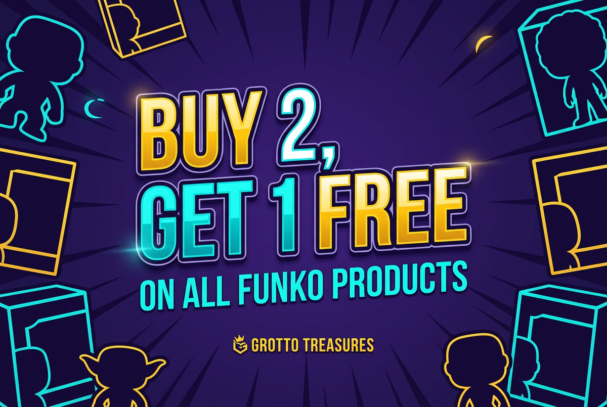 Funko buy 2 get 1 free sale banner