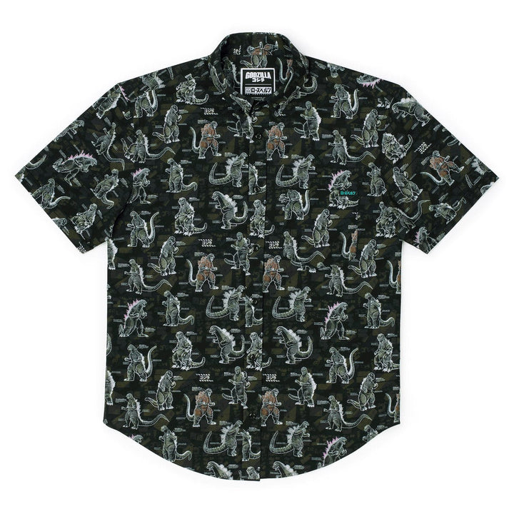 RSVLTS Godzilla "Gojivolution" - KUNUFLEX Short Sleeve Shirt