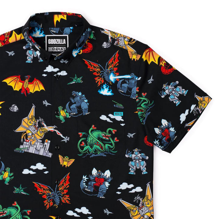 Godzilla "Kaiju Chaos 2.0" - KUNUFLEX Short Sleeve Shirt