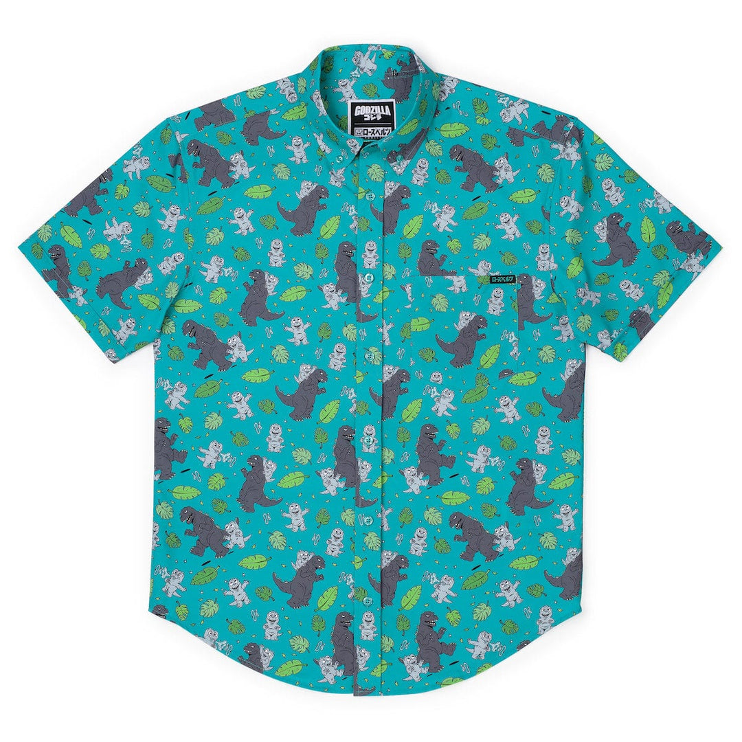 RSVLTS Godzilla "Minilla Mania" - KUNUFLEX Short Sleeve Shirt