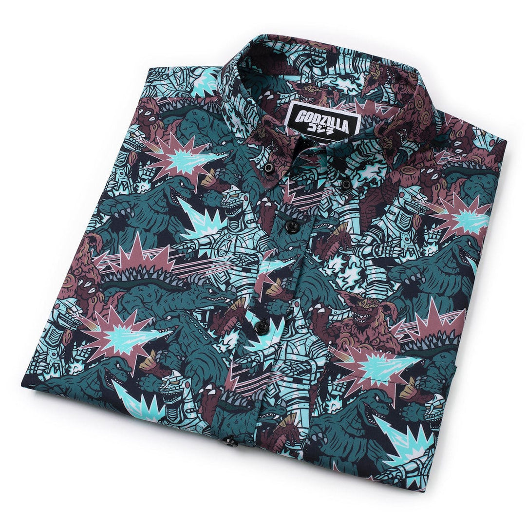 RSVLTS Godzilla "Monsters and Mecha" - KUNUFLEX Short Sleeve Shirt