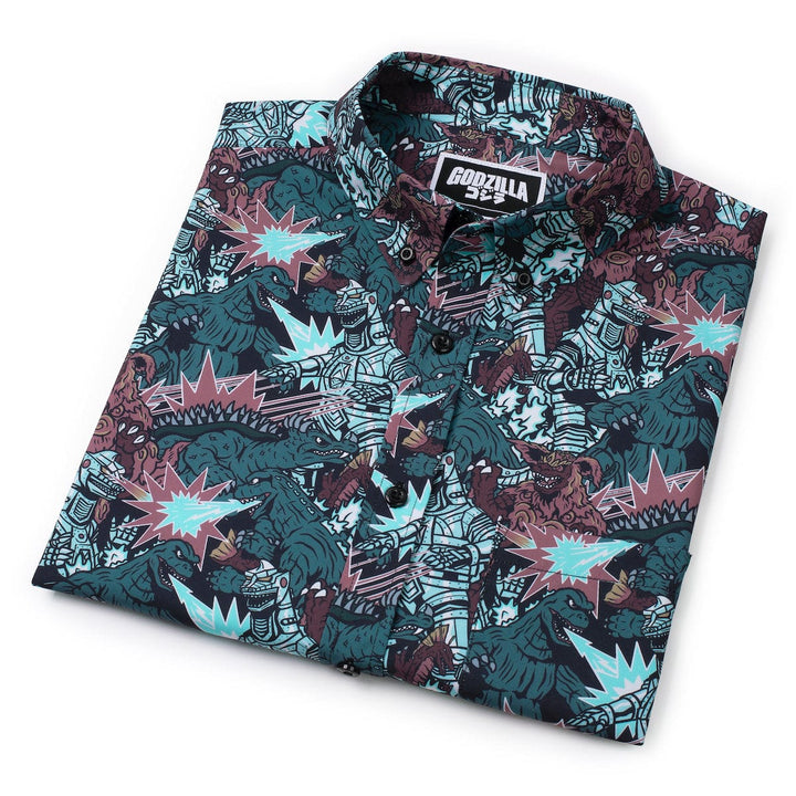 RSVLTS Godzilla "Monsters and Mecha" - KUNUFLEX Short Sleeve Shirt