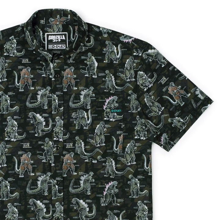 RSVLTS Godzilla "Gojivolution" - KUNUFLEX Short Sleeve Shirt