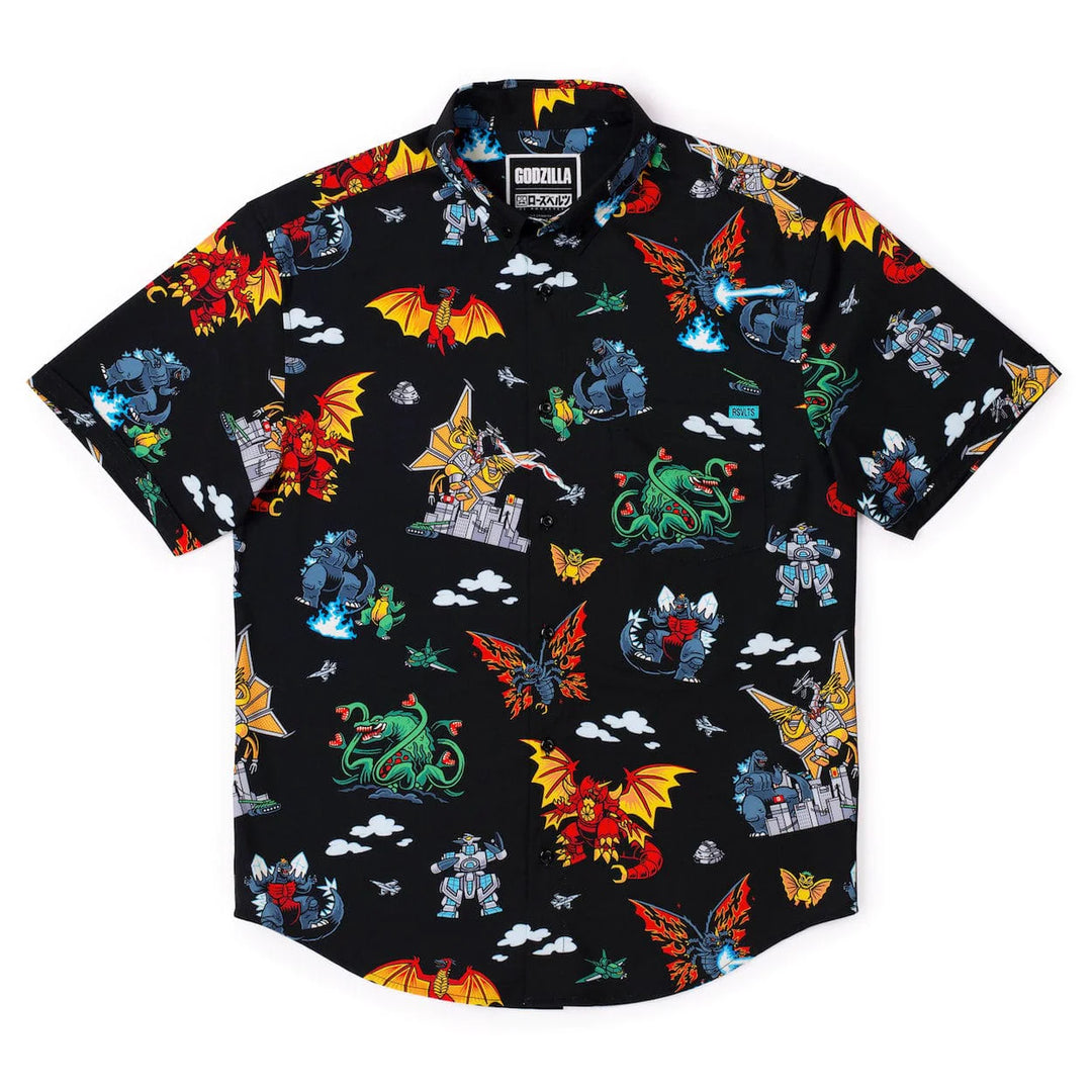 Godzilla "Kaiju Chaos 2.0" - KUNUFLEX Short Sleeve Shirt