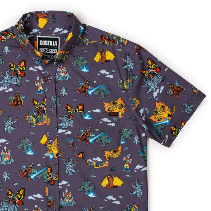 RSVLTS Godzilla "Kaiju Chaos" - KUNUFLEX Short Sleeve Shirt