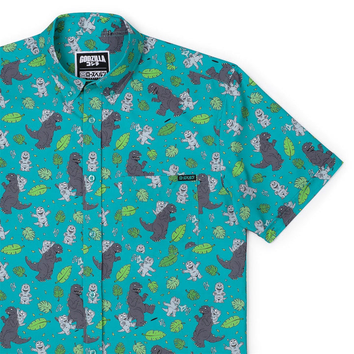 RSVLTS Godzilla "Minilla Mania" - KUNUFLEX Short Sleeve Shirt