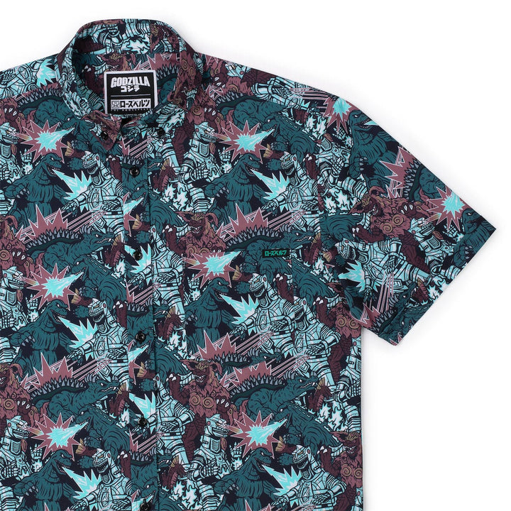 RSVLTS Godzilla "Monsters and Mecha" - KUNUFLEX Short Sleeve Shirt
