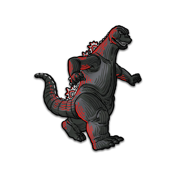 Godzilla XL AR Pin (Showa Era)
