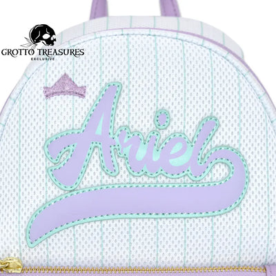 Grotto Treasures Exclusive - Disney The Little Mermaid Team Ariel Jersey Cosplay Mini Backpack