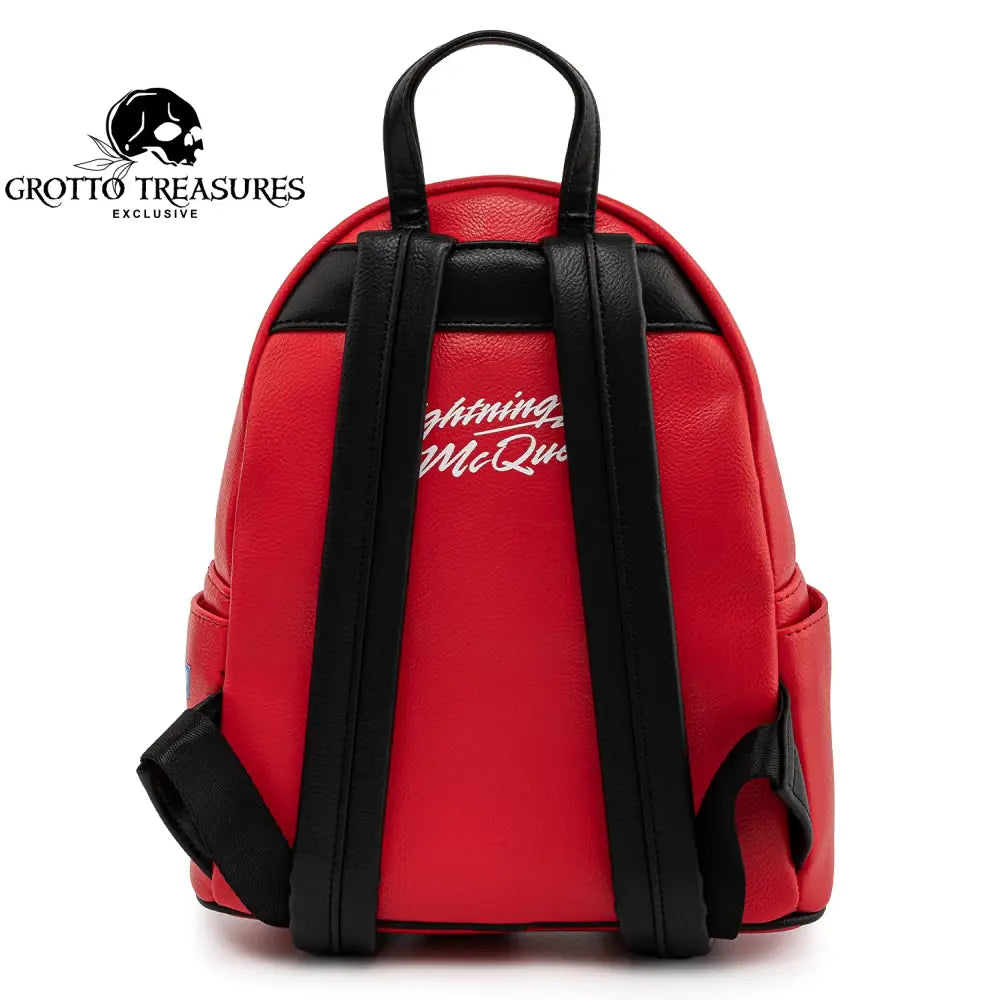 Grotto Treasures Exclusive - Loungefly Disney Pixar Cars Lightning Mcqueen Cosplay Mini Backpack