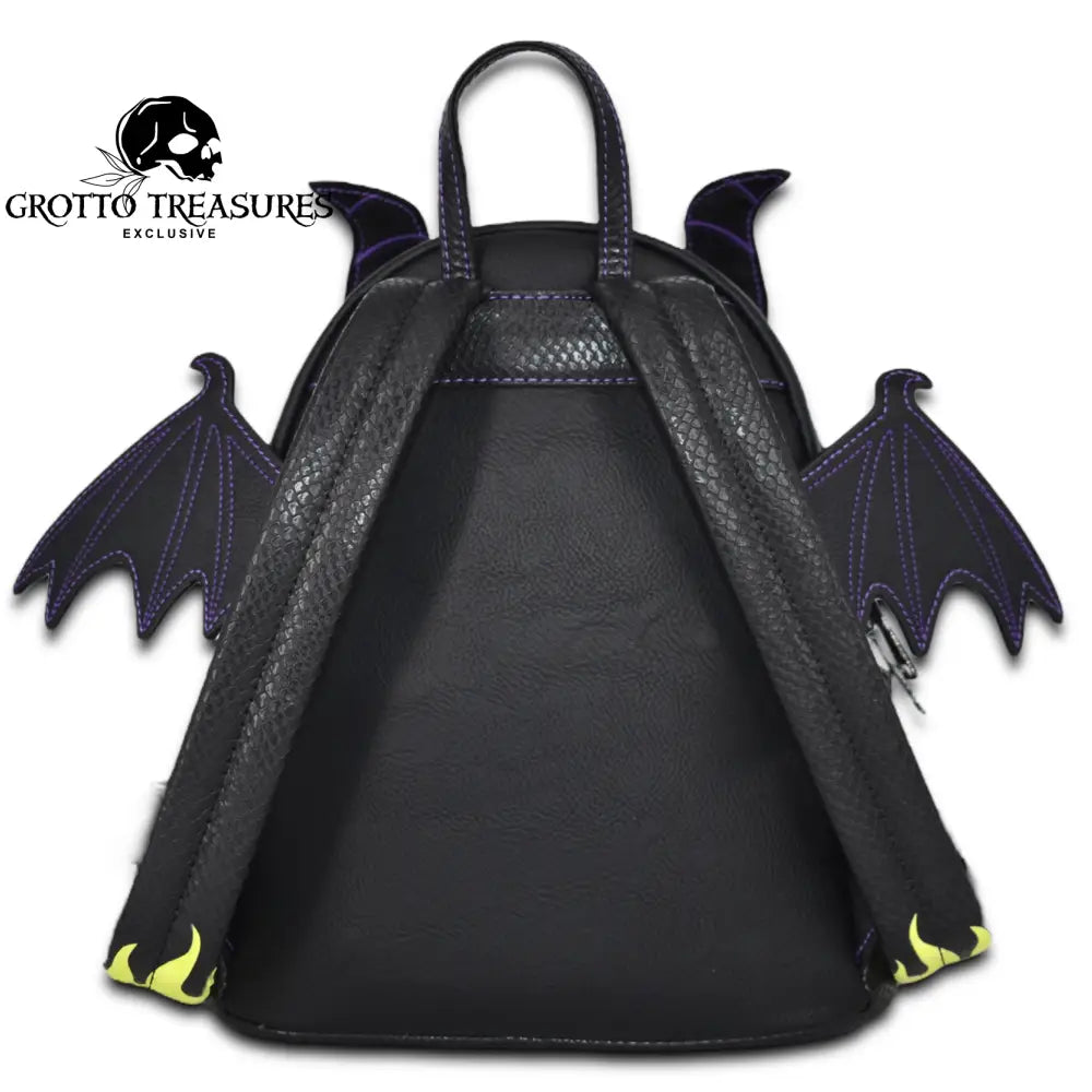 disney villains maleficent dragon mini backpack Grotto Treasures Exclusive