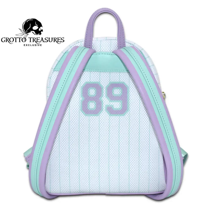 Grotto Treasures Exclusive - Disney The Little Mermaid Team Ariel Jersey Cosplay Mini Backpack