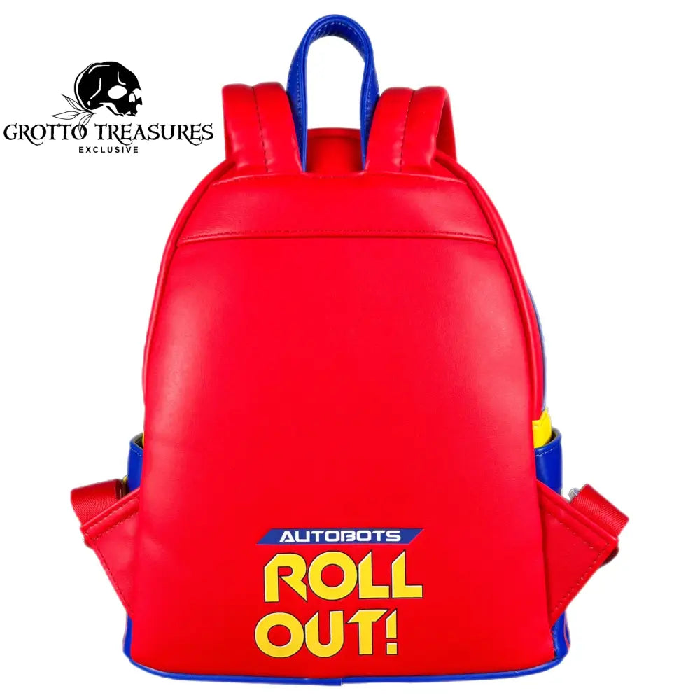 Grotto Treasures Exclusive - Hasbro Transformers Optimus Prime Glow In The Dark Mini Backpack