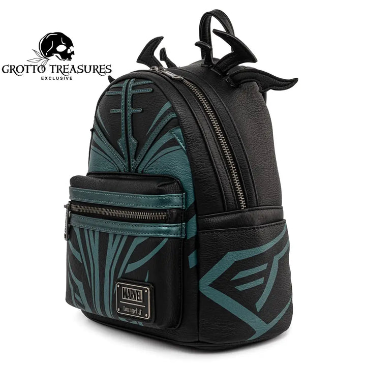 Grotto Treasures Exclusive - Loungefly Marvel Thor Ragnarok Hela Cosplay Mini Backpack