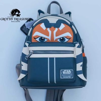 Grotto Treasures Exclusive - Loungefly Star Wars Ahsoka Tano Cosplay Mini Backpack