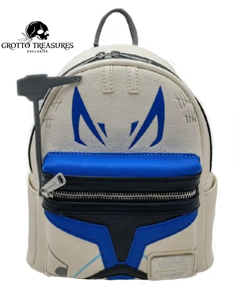 Grotto Treasures Exclusive - Loungefly Star Wars Captain Rex Cosplay Mini Backpack