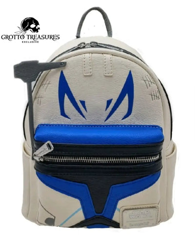 Grotto Treasures Exclusive - Loungefly Star Wars Captain Rex Cosplay Mini Backpack
