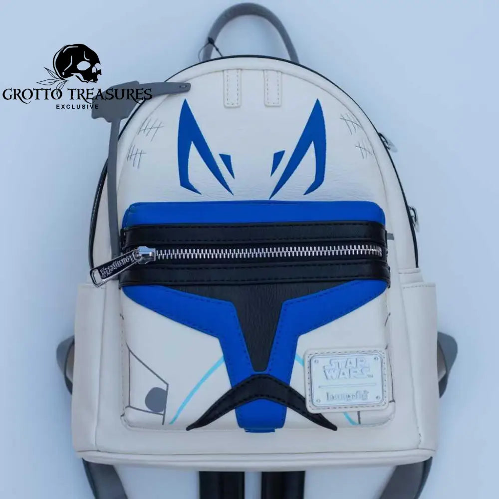 Grotto Treasures Exclusive - Loungefly Star Wars Captain Rex Cosplay Mini Backpack