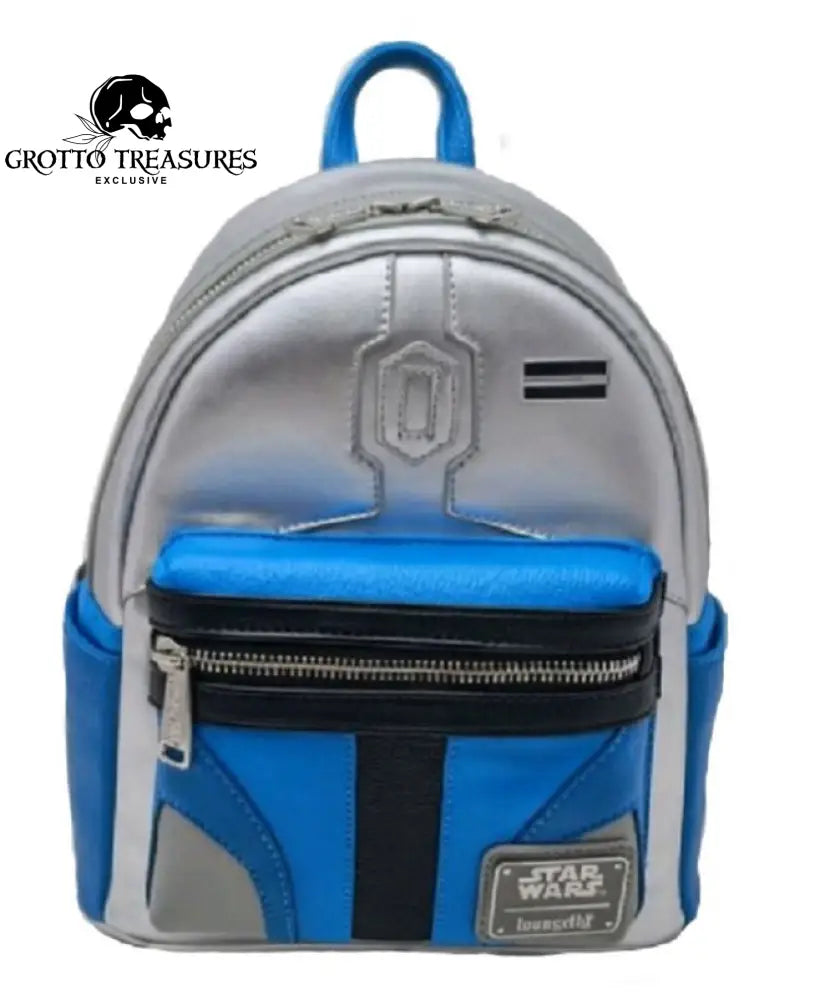 Grotto Treasures Exclusive - Loungefly Star Wars Jango Fett Cosplay Mini Backpack