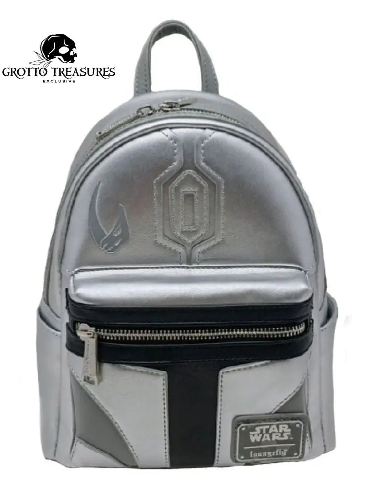 Grotto Treasures Exclusive - Loungefly Star Wars Mandalorian Cosplay Mini Backpack