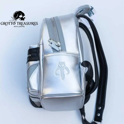 Grotto Treasures Exclusive - Loungefly Star Wars Mandalorian Cosplay Mini Backpack