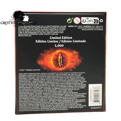Grotto Treasures Exclusive - The Lord Of The Rings Sauron Glow In Dark 3’ Collector Box Pin