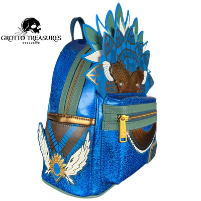 Grotto Treasures Exclusive - Marvel Black Panther Wakanda Forever King Namor Cosplay Mini Backpack