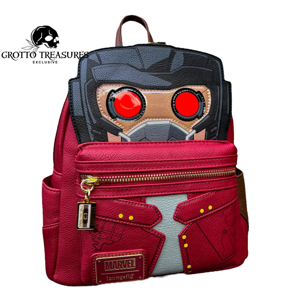 Grotto Treasures Exclusive - Marvel Guardians Of The Galaxy Star - Lord Cosplay Light Up Mini