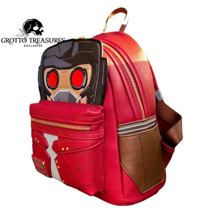 Grotto Treasures Exclusive - Marvel Guardians Of The Galaxy Star - Lord Cosplay Light Up Mini