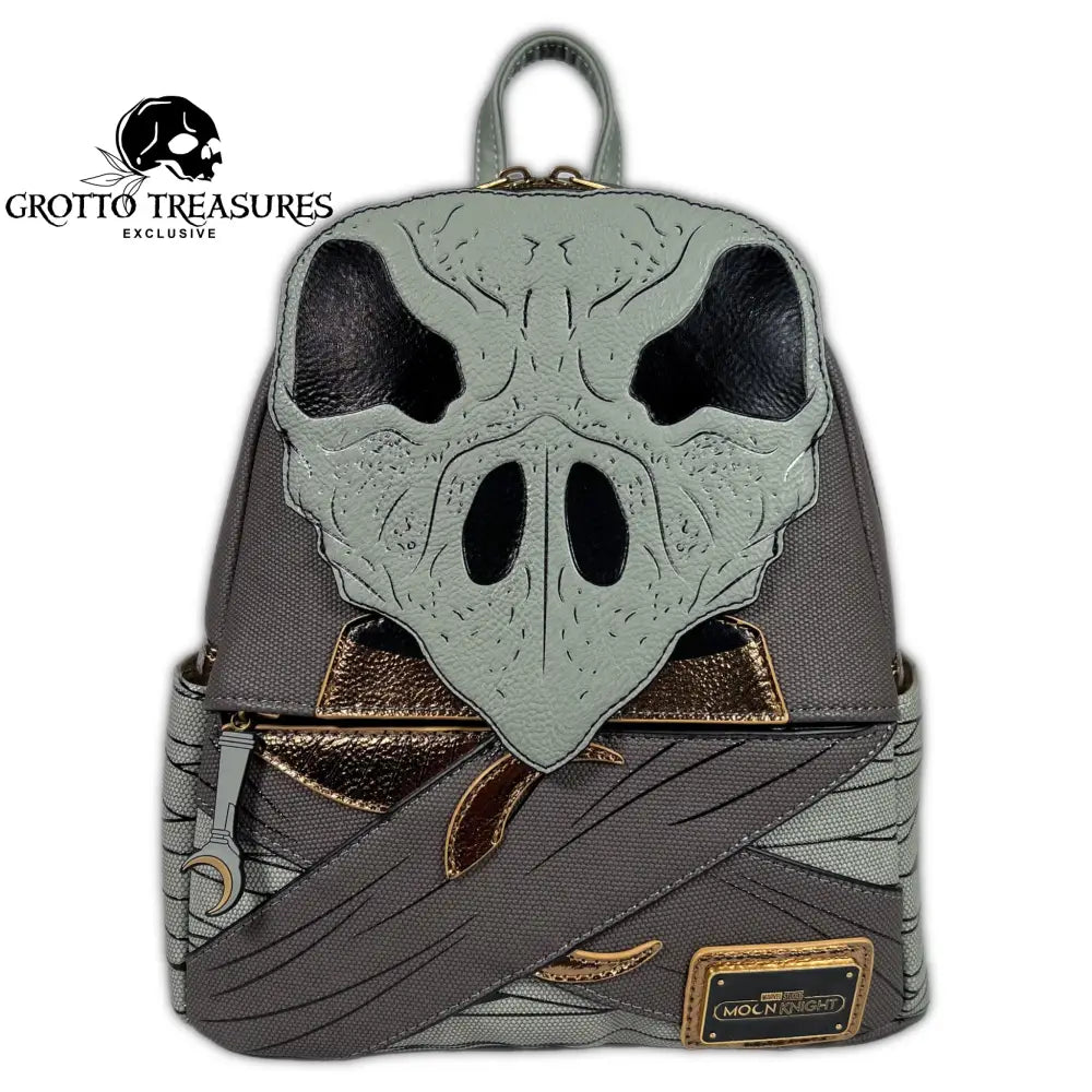 Grotto Treasures Exclusive - Marvel Moon Knight Khonshu Cosplay Mini Backpack