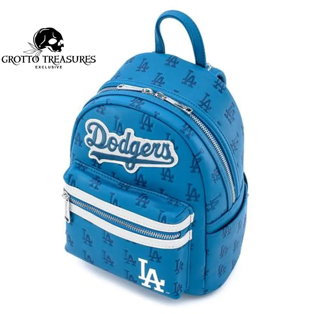 Loungefly MLB Los Angeles Dodgers Mini Backpack Grotto Treasures