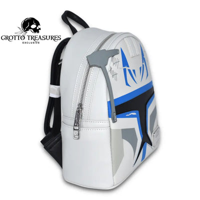 Grotto Treasures Exclusive - Star Wars Battle Damage Captain Rex Cosplay Mini Backpack